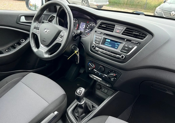 Hyundai i20 cena 33900 przebieg: 168000, rok produkcji 2017 z Goleniów małe 742